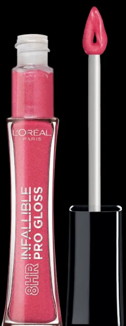 L'Oreal 8 Hour Pro Lip Gloss, hydrating finish Bloom Best