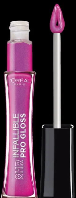 L'Oreal 8 Hour Pro Lip Gloss, hydrating finish Posy Clearance