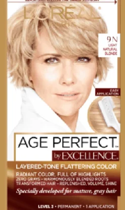 L'Oreal Age Perfect™ 9N Light Natural Blonde Best