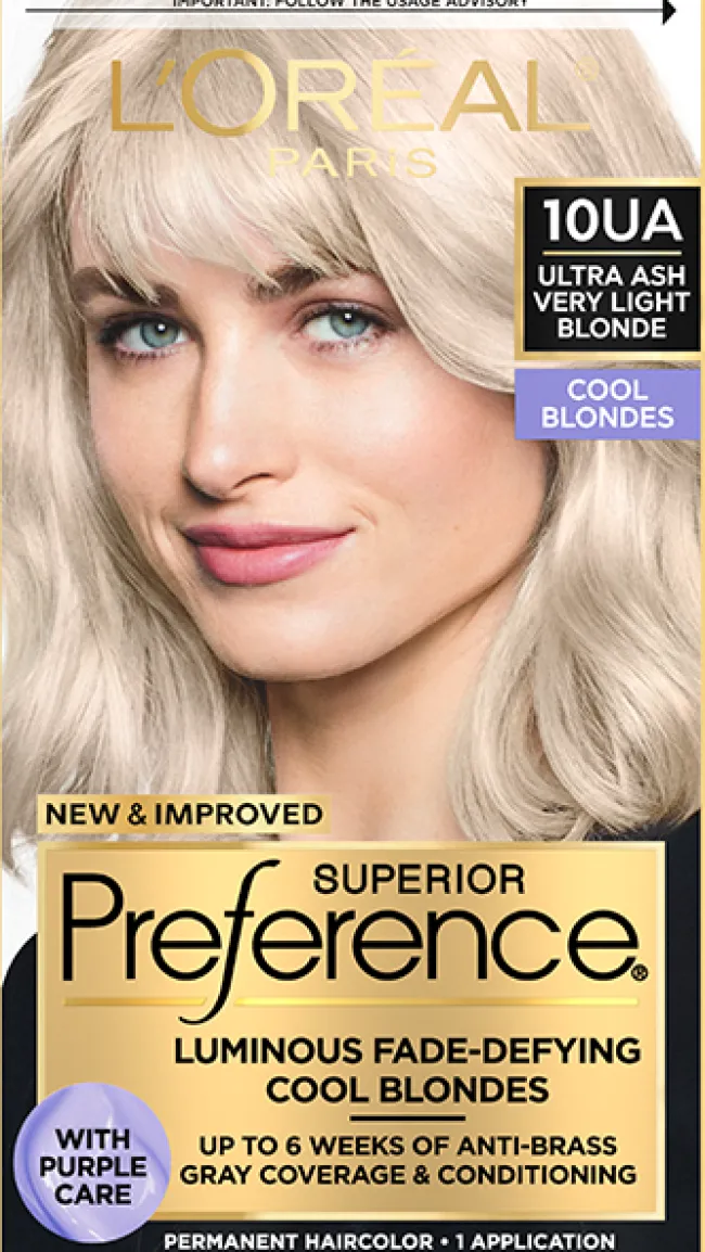 L'Oreal Cool Blonde Fade-Defying Shine Permanent Hair Color Best
