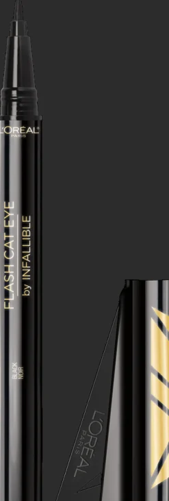 L'Oreal Flash Cat Eye Waterproof Brush Tip Liquid Eyeliner Black Online