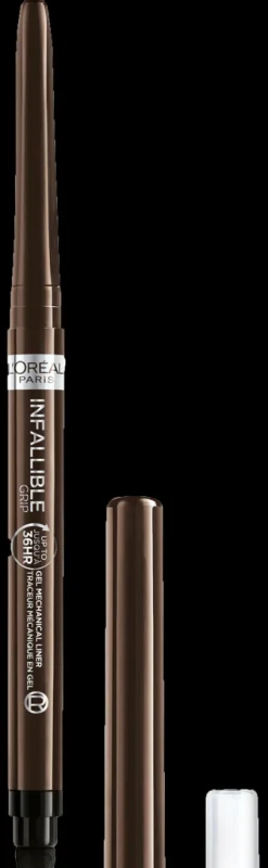 L'Oreal Grip Mechanical Gel Eyeliner Brown Denim Hot