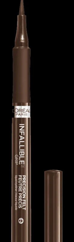 L'Oreal Grip Precision Felt Waterproof Eyeliner Brown Online