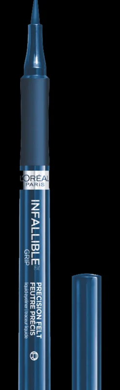 L'Oreal Grip Precision Felt Waterproof Eyeliner Blue Sale