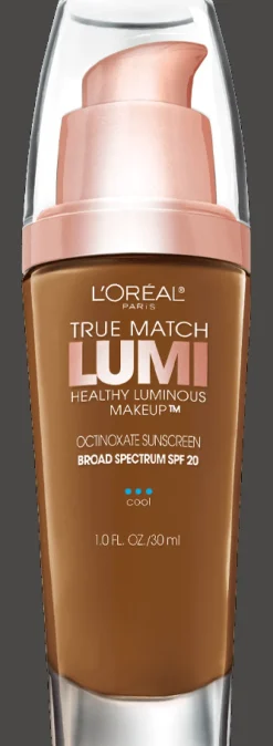 L'Oreal Healthy Luminous Makeup Nut Brown/Cocoa Clearance