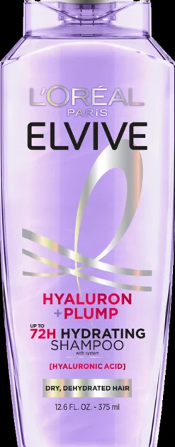 L'Oreal Hyaluron + Plump Hydrating Shampoo, Paraben-Free Hot