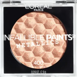 L'Oreal Metallics Eye Shadow 400 Rose Chrome Fashion