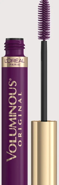 L'Oreal Original Washable Bold Eye Mascara Deep Violet New
