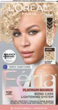 L'Oreal Platinum Bounce Bond Care Lightening System Fashion
