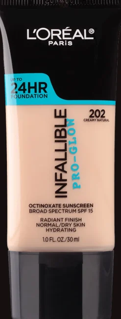 L'Oreal Pro-Glow Foundation 202 Creamy Natural Outlet