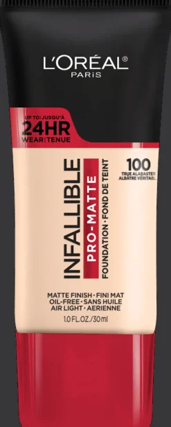 L'Oreal Pro-Matte Foundation True Alabaster 100 Outlet