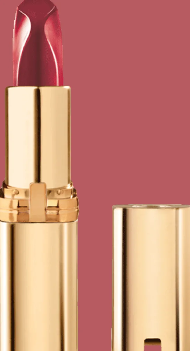 L'Oreal Reds Of Worth Satin Lipstick With Saturated Color Ambitious Red Online