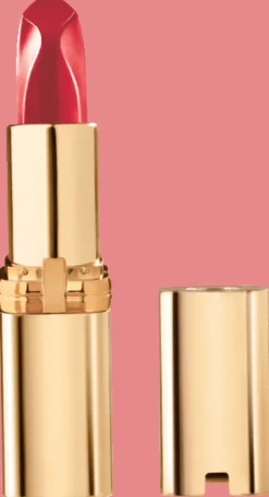L'Oreal Reds Of Worth Satin Lipstick With Saturated Color Successful Red Clearance