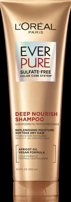 L'Oreal Sulfate Free Deep Nourish Shampoo for Softening Dry Hair Clearance