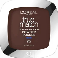 L'Oreal Super-Blendable Powder C12, Deep Best