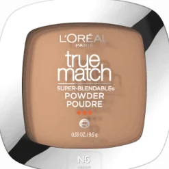 L'Oreal Super-Blendable Powder N6, Medium Clearance
