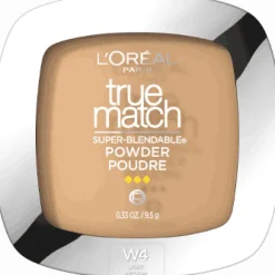 L'Oreal Super-Blendable Powder W4, Light Medium Clearance