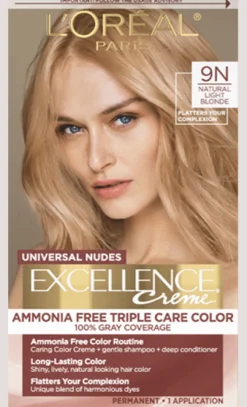 L'Oreal Universal Nudes Natural Light Blonde 9N New