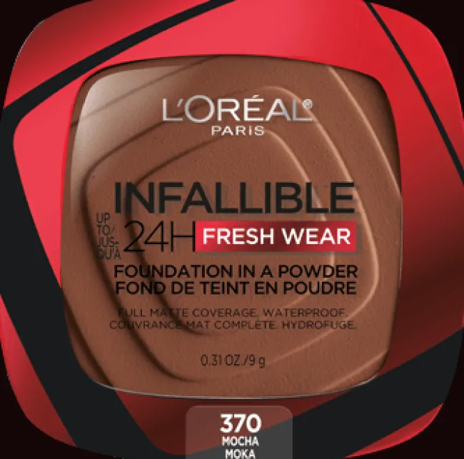 L'Oreal Up to 24H Fresh Wear Foundation in a Powder Mocha Fashion