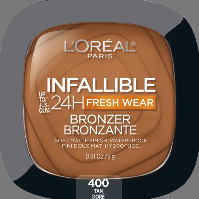 L'Oreal Up to 24H Fresh Wear Soft Matte Bronzer Tan New