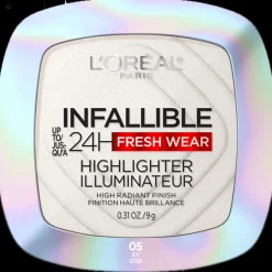 L'Oreal Up to 24HR Highlighter Longwear Powder 05 Icy Gold Discount